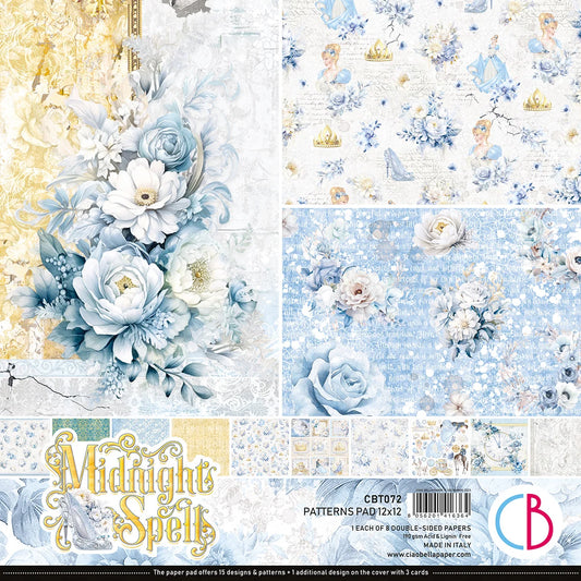 CIAO BELLA  - 12 x 12  Patterns Pad - Midnight Spell