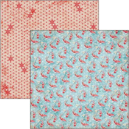 CIAO BELLA  - 8x8 Paper Pad - Land in the rising sun