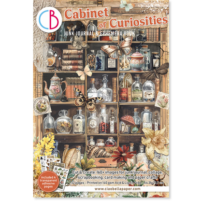 CIAO BELLA -Junk Journal & Ephemera Book - Cabinet of Curiosities