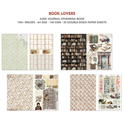 CIAO BELLA -Junk Journal & Ephemera Book - Book Lovers