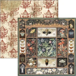 CIAO BELLA  - 12 x 12  Patterns Pad - Cabinet of Curiosities