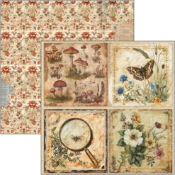 CIAO BELLA  - 12 x 12  Patterns Pad - Cabinet of Curiosities