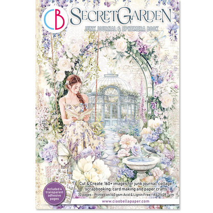 CIAO BELLA -Junk Journal & Ephemera Book - Secret Garden