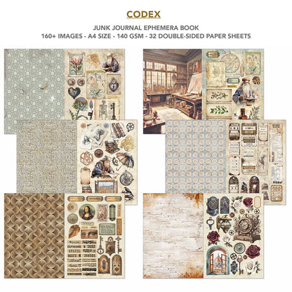 CIAO BELLA -Junk Journal & Ephemera Book - Codex
