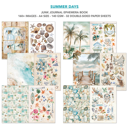 CIAO BELLA -Junk Journal & Ephemera Book - Summer Days