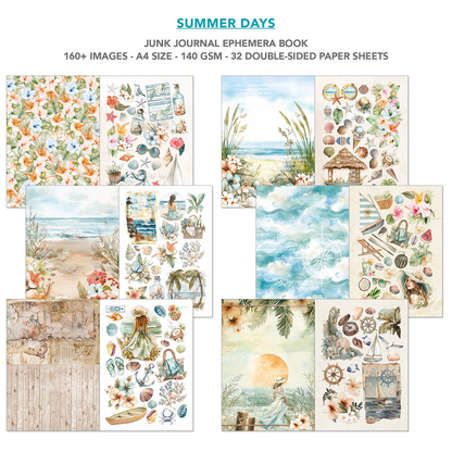 CIAO BELLA -Junk Journal & Ephemera Book - Summer Days