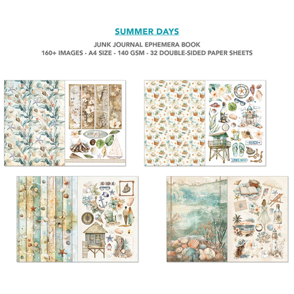 CIAO BELLA -Junk Journal & Ephemera Book - Summer Days