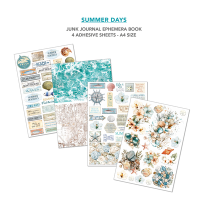 CIAO BELLA -Junk Journal & Ephemera Book - Summer Days