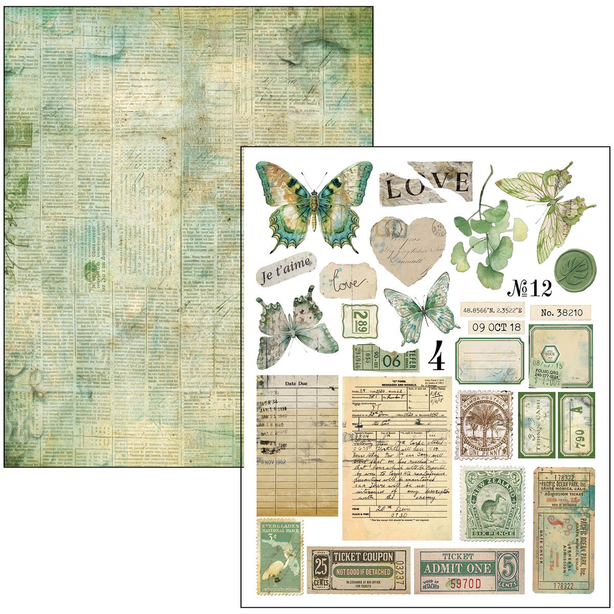 CIAO BELLA - Mixed Media Book - Time Capsule