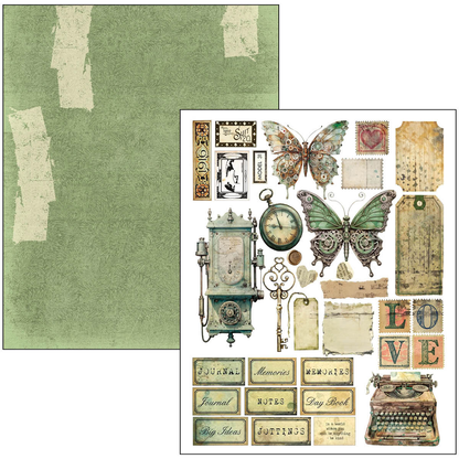 CIAO BELLA - Mixed Media Book - Time Capsule