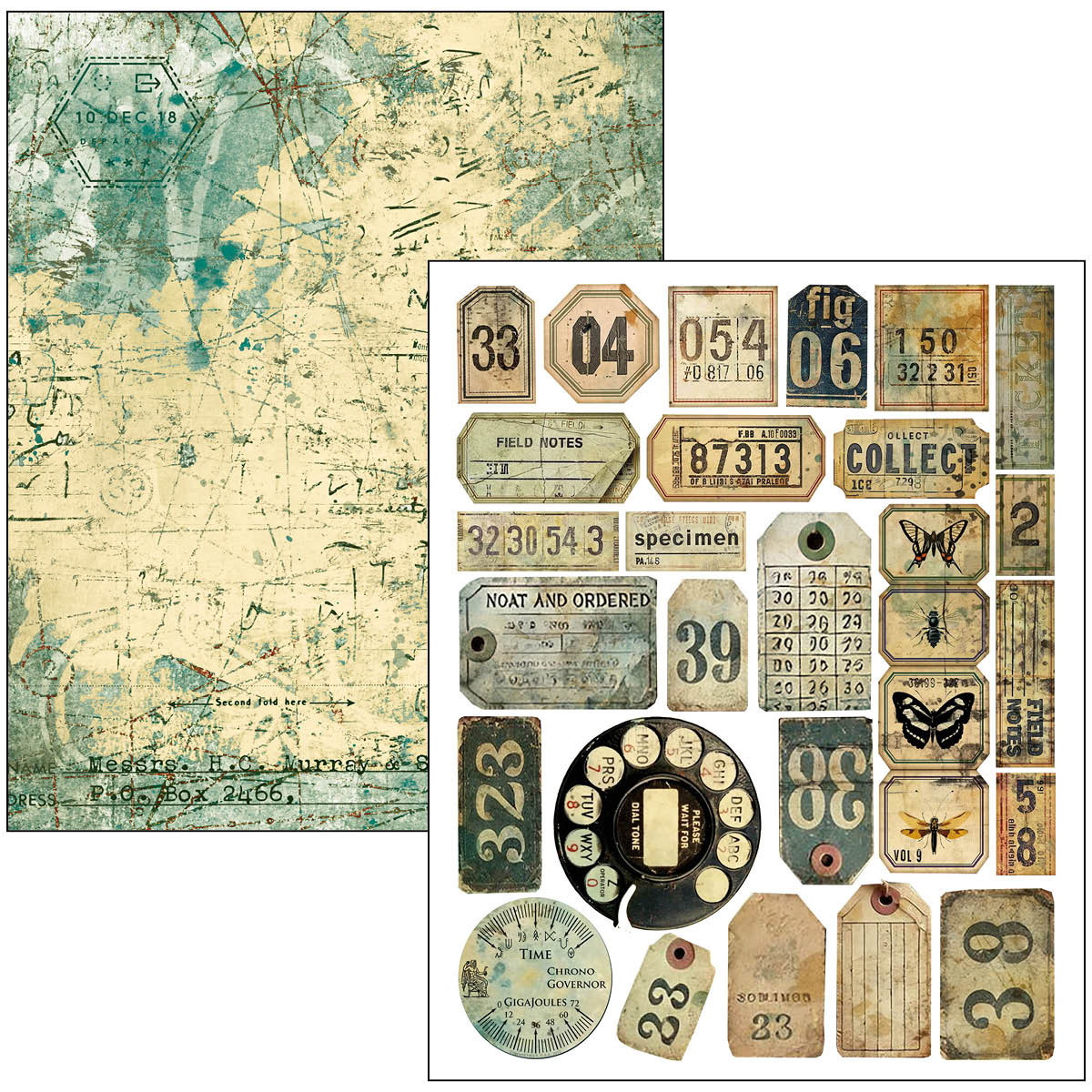 CIAO BELLA - Mixed Media Book - Time Capsule