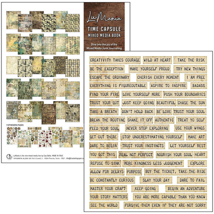 CIAO BELLA - Mixed Media Book - Time Capsule