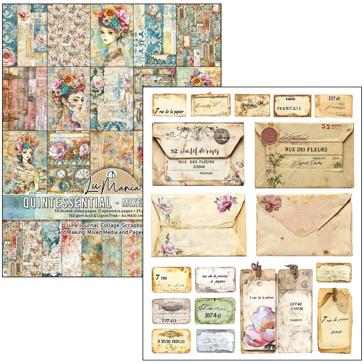 CIAO BELLA - Mixed Media Book - Quintessential