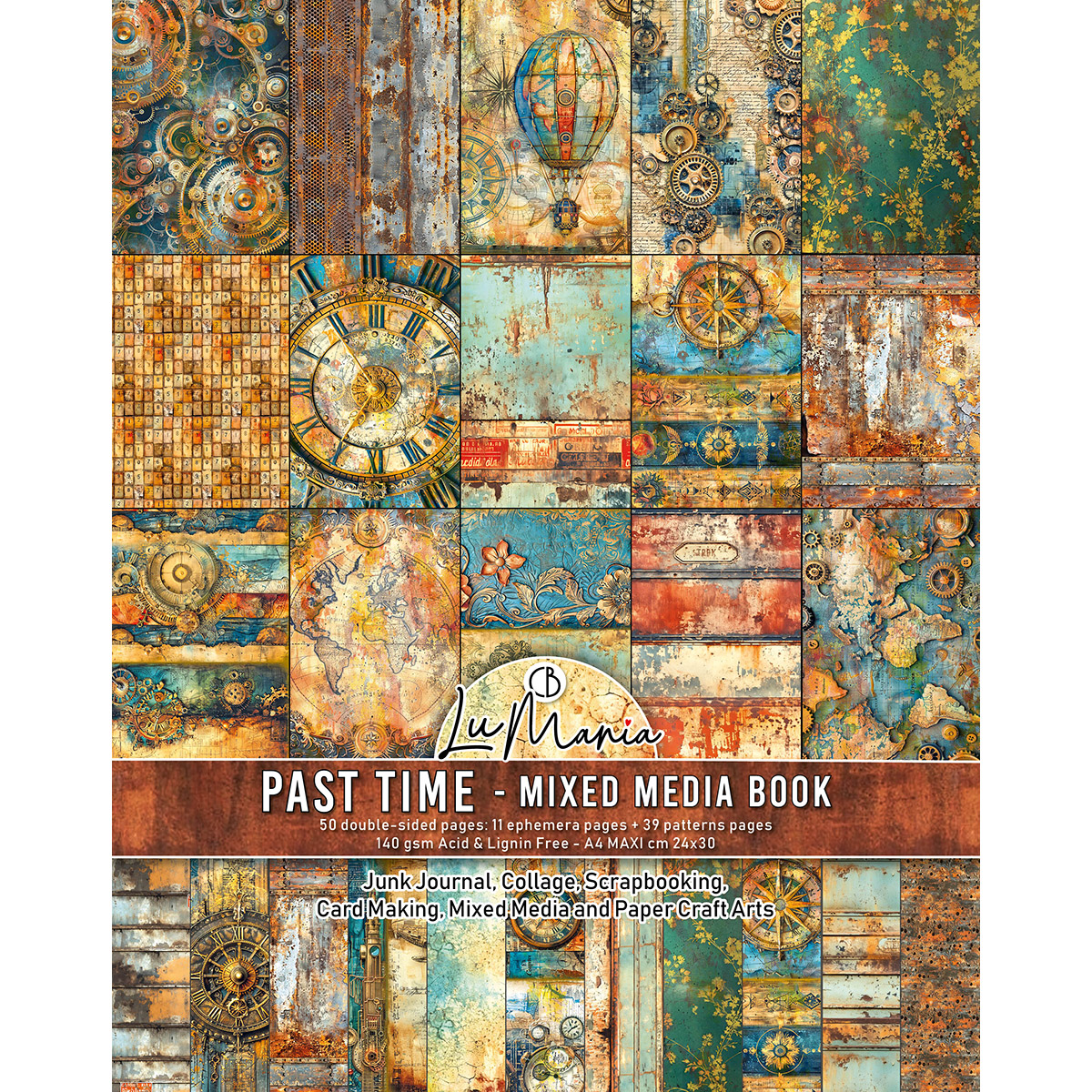 CIAO BELLA - Mixed Media Book - Past Time