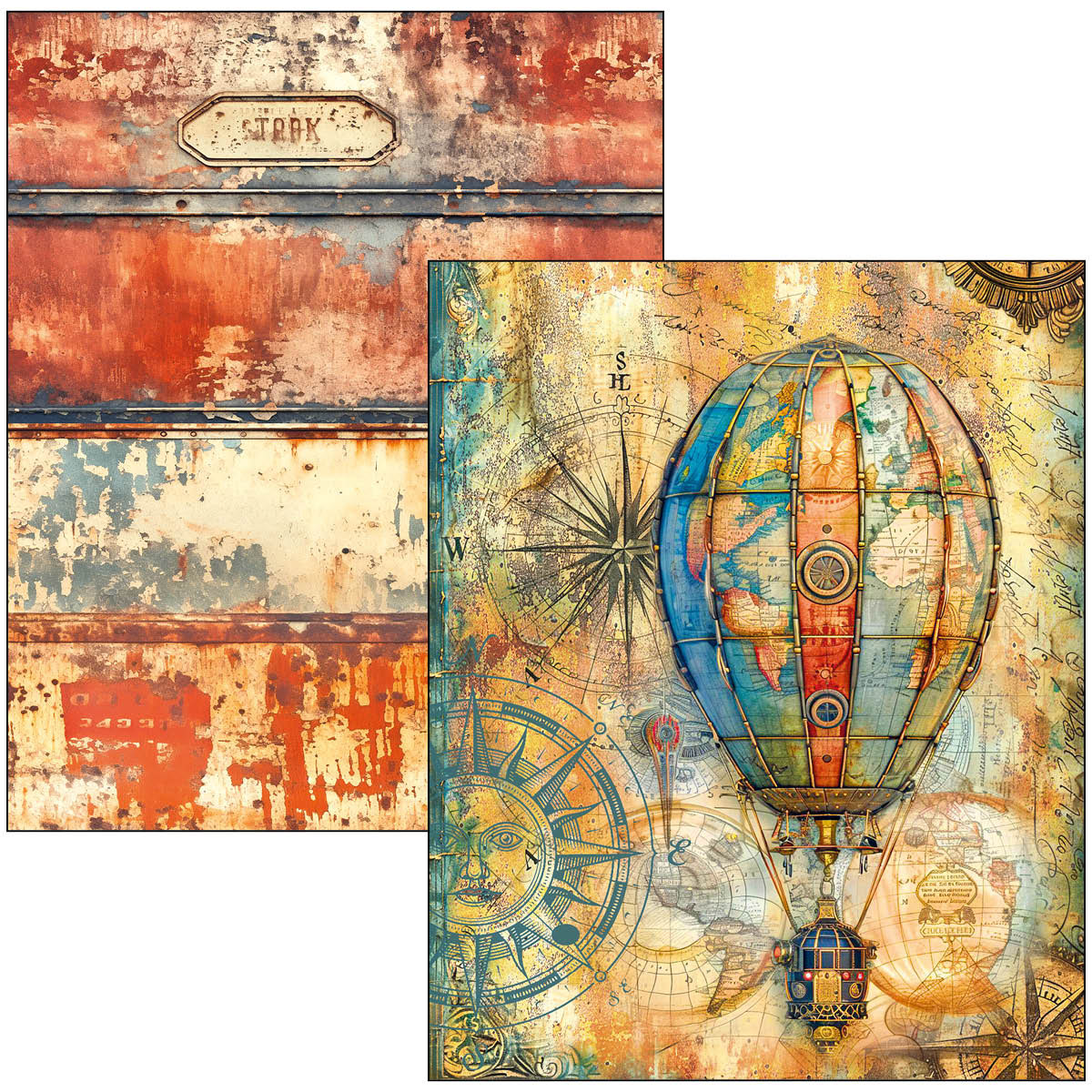 CIAO BELLA - Mixed Media Book - Past Time