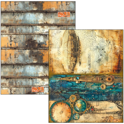 CIAO BELLA - Mixed Media Book - Past Time