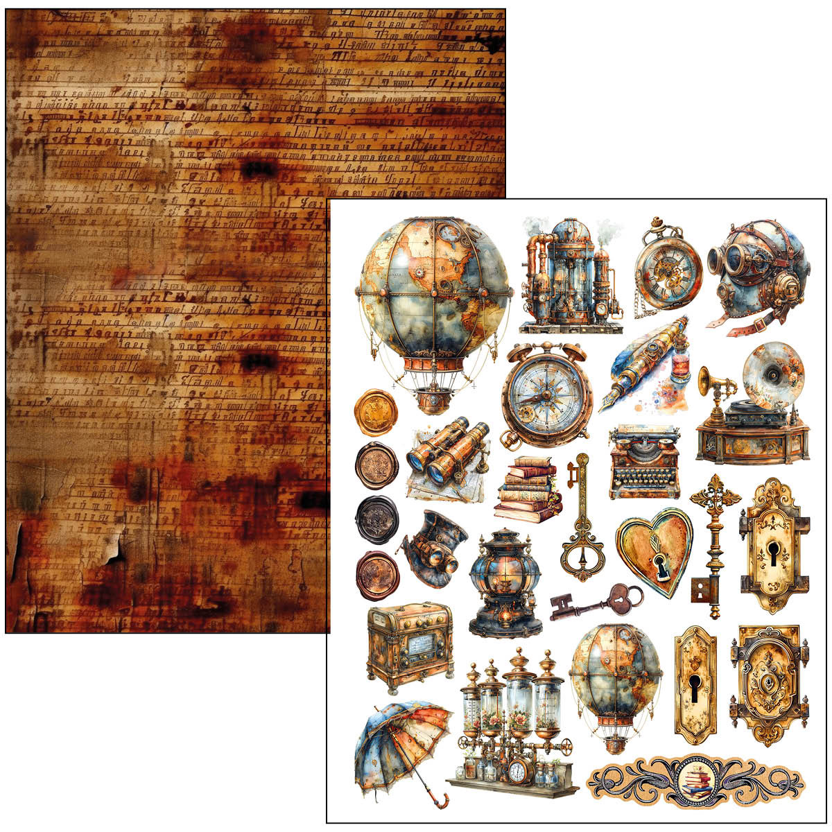 CIAO BELLA - Mixed Media Book - Past Time