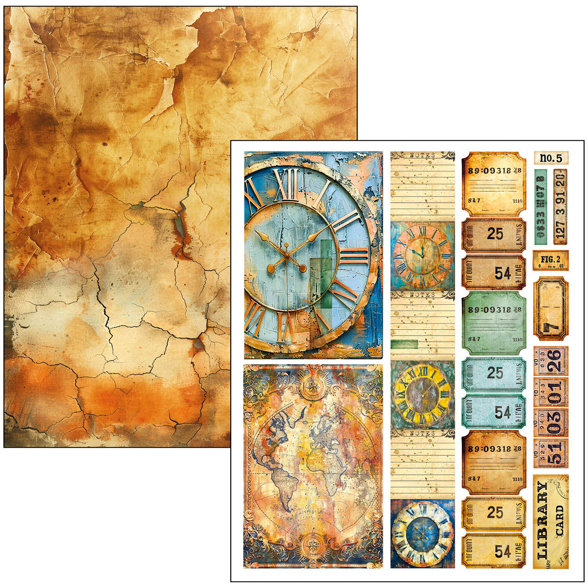 CIAO BELLA - Mixed Media Book - Past Time