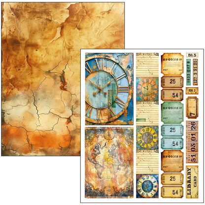 CIAO BELLA - Mixed Media Book - Past Time