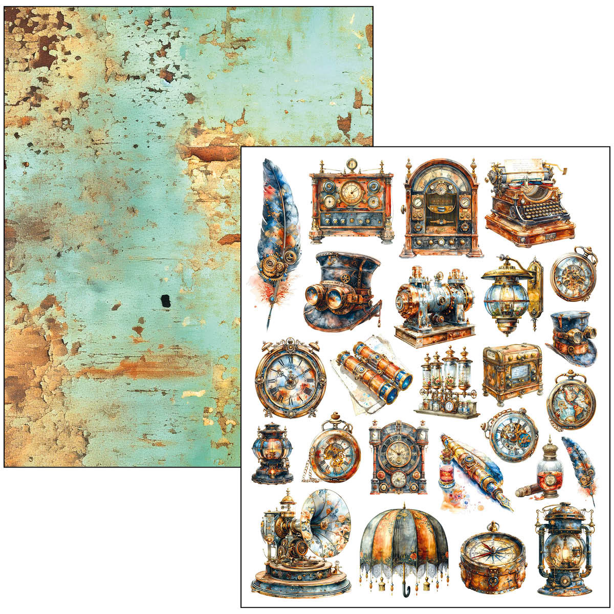 CIAO BELLA - Mixed Media Book - Past Time