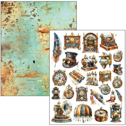 CIAO BELLA - Mixed Media Book - Past Time