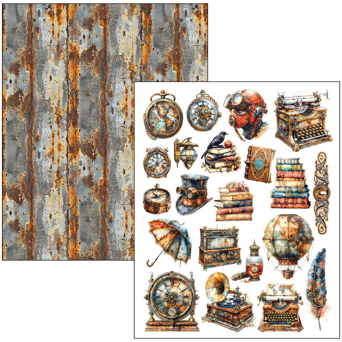 CIAO BELLA - Mixed Media Book - Past Time