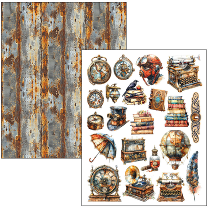 CIAO BELLA - Mixed Media Book - Past Time