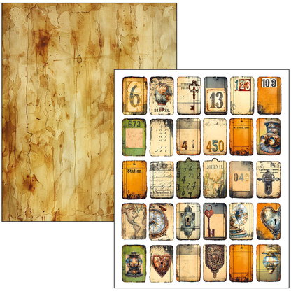 CIAO BELLA - Mixed Media Book - Past Time