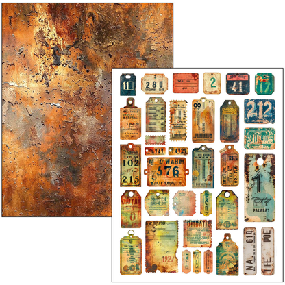 CIAO BELLA - Mixed Media Book - Past Time