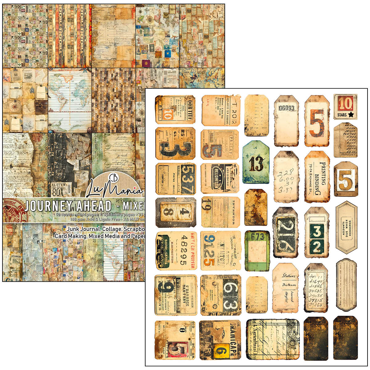 CIAO BELLA - Mixed Media Book - Journey Ahead