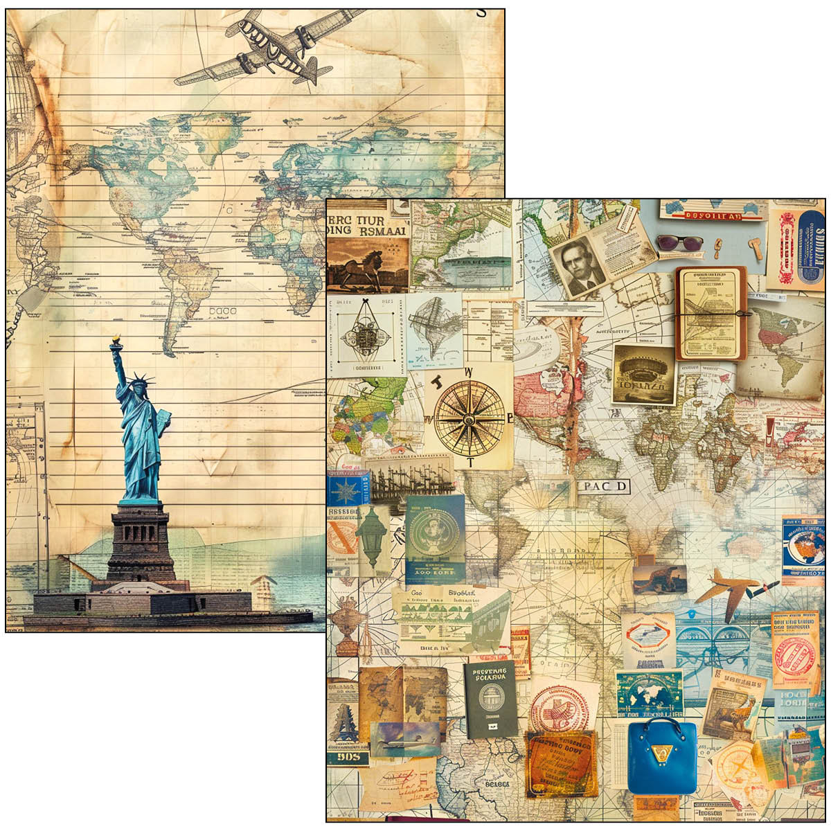 CIAO BELLA - Mixed Media Book - Journey Ahead