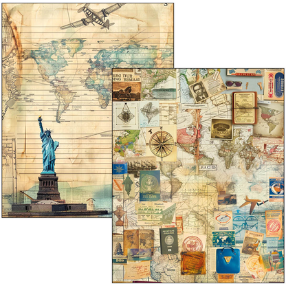 CIAO BELLA - Mixed Media Book - Journey Ahead