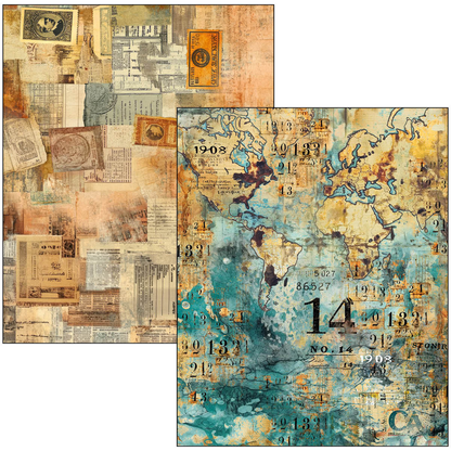 CIAO BELLA - Mixed Media Book - Journey Ahead