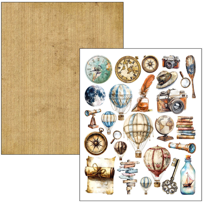 CIAO BELLA - Mixed Media Book - Journey Ahead