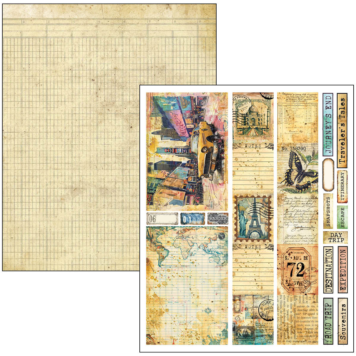 CIAO BELLA - Mixed Media Book - Journey Ahead