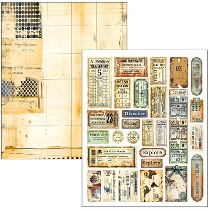 CIAO BELLA - Mixed Media Book - Journey Ahead