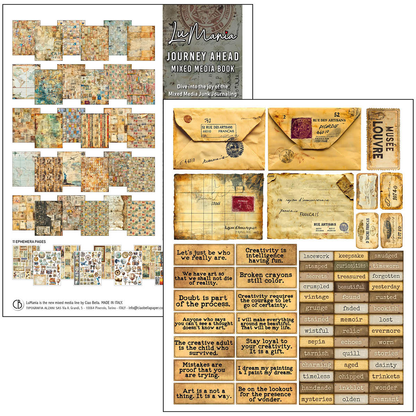 CIAO BELLA - Mixed Media Book - Journey Ahead