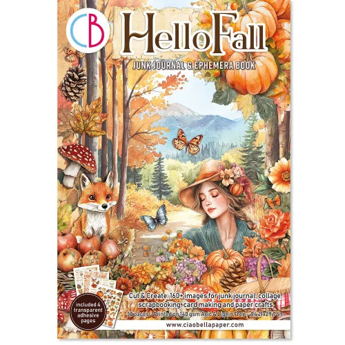 CIAO BELLA -Junk Journal & Ephemera Book - Hello Fall