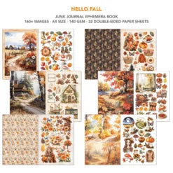 CIAO BELLA -Junk Journal & Ephemera Book - Hello Fall