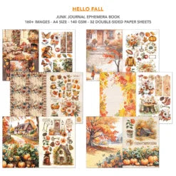 CIAO BELLA -Junk Journal & Ephemera Book - Hello Fall