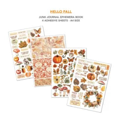 CIAO BELLA -Junk Journal & Ephemera Book - Hello Fall
