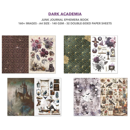 CIAO BELLA -Junk Journal & Ephemera Book - Dark Academia