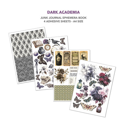 CIAO BELLA -Junk Journal & Ephemera Book - Dark Academia