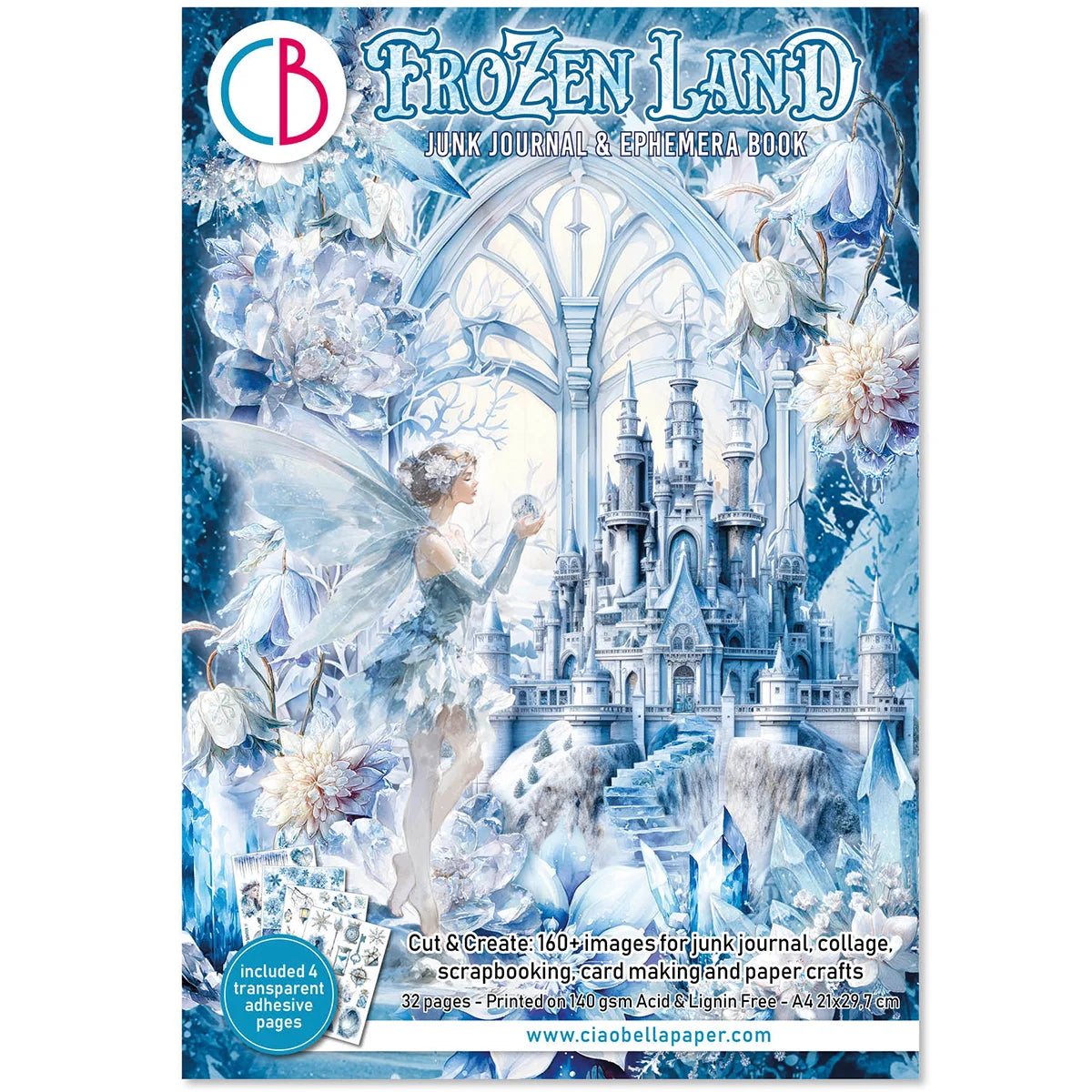 CIAO BELLA -Junk Journal & Ephemera Book - Frozen Land