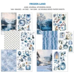 CIAO BELLA -Junk Journal & Ephemera Book - Frozen Land