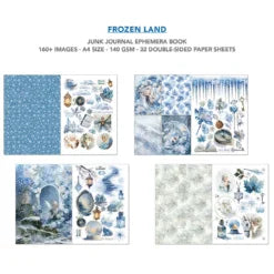 CIAO BELLA -Junk Journal & Ephemera Book - Frozen Land