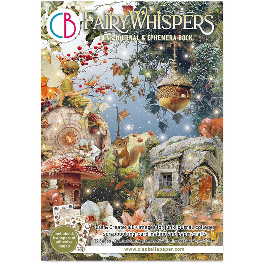 CIAO BELLA -Junk Journal & Ephemera Book - Fairy Whispers