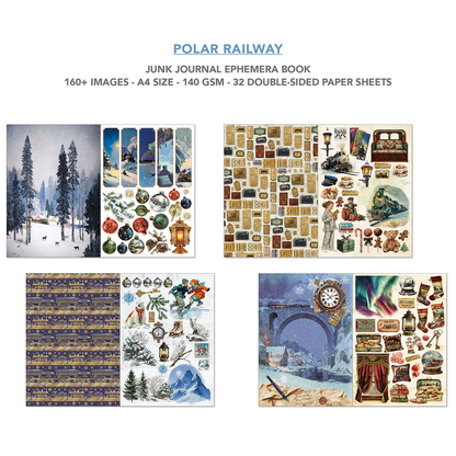 CIAO BELLA -Junk Journal & Ephemera Book - Polar Railway
