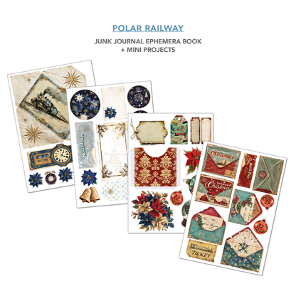 CIAO BELLA -Junk Journal & Ephemera Book - Polar Railway