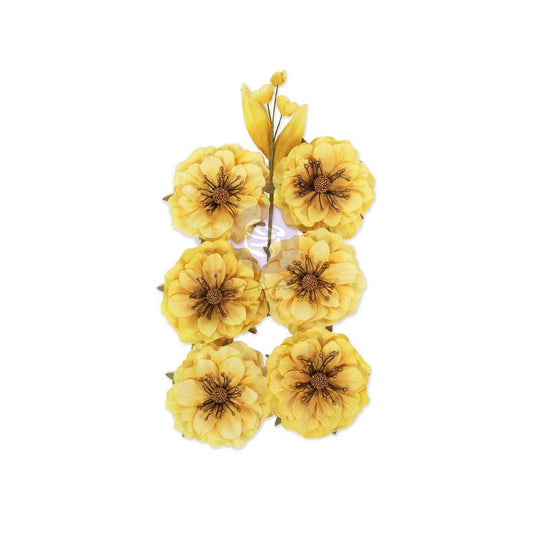 Prima - Among the Wildflowers Collection Flowers – Honey Bloom – 7 pcs